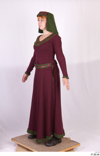  Photos Woman in Historical Dress 79 17th century a pose historical clothing whole body 0002.jpg